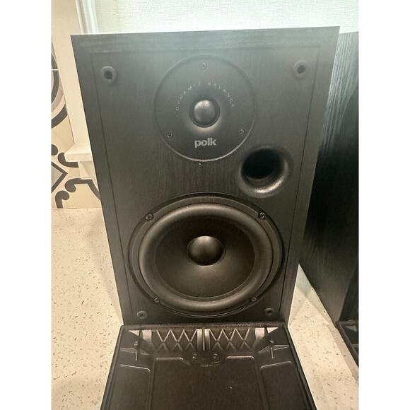 Vintage Polk Audio R20 Speakers Black (Pair) - Picture 3 of 7